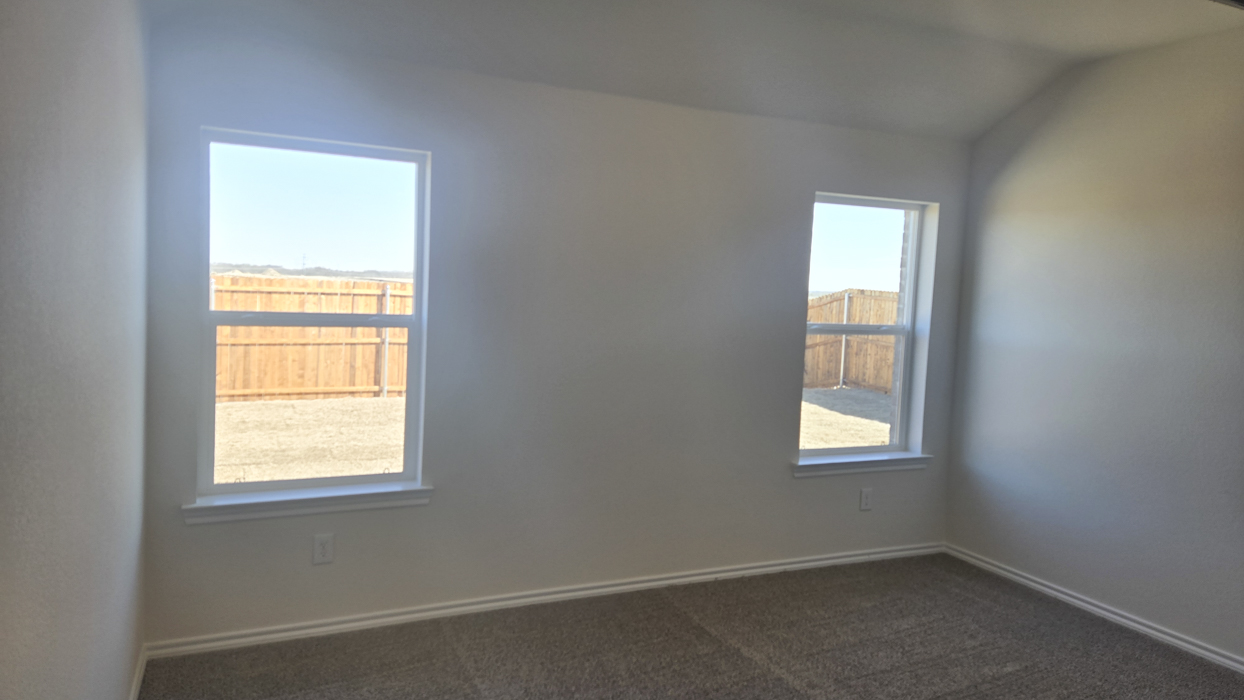 Amber Floorplan Elevation B Bedroom Gallery Image - Hanolley Hills in Sherman, TX