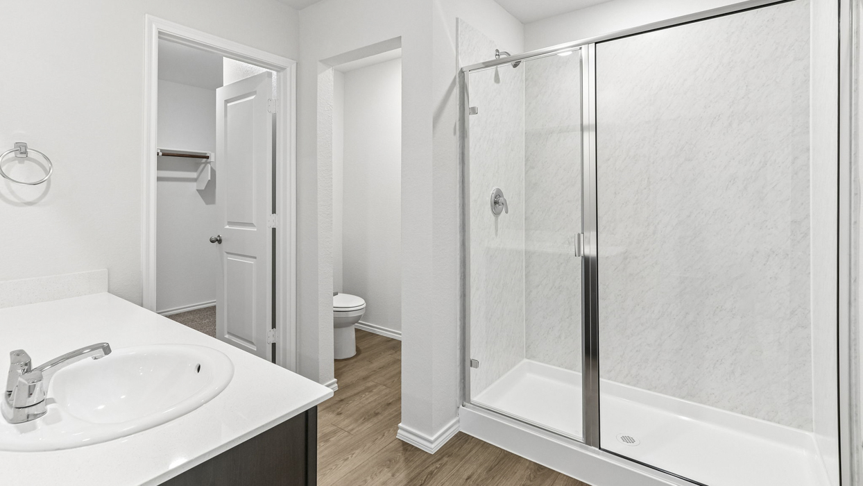 Brooke Floorplan Elevation A Bedroom Gallery Image - Hanolley Hills in Sherman, TX