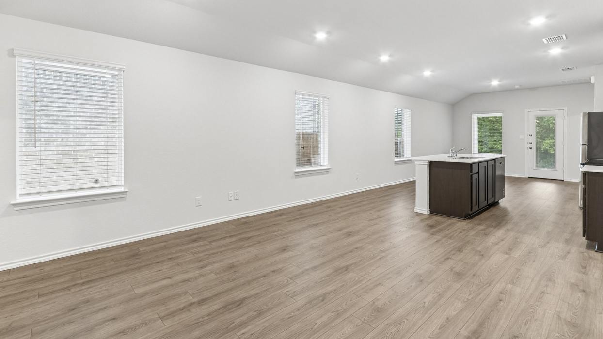 Brooke Floorplan Elevation A Kitchen Gallery Image - Hanolley Hills in Sherman, TX