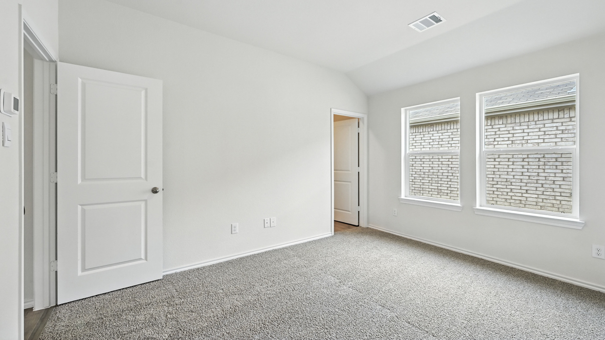 Brooke Floorplan Elevation A Bedroom Gallery Image - Hanolley Hills in Sherman, TX