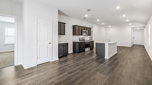 X30B Brooke Floorplan Elevation B Living Gallery Image-Hanolley Hills in Sherman, TX
