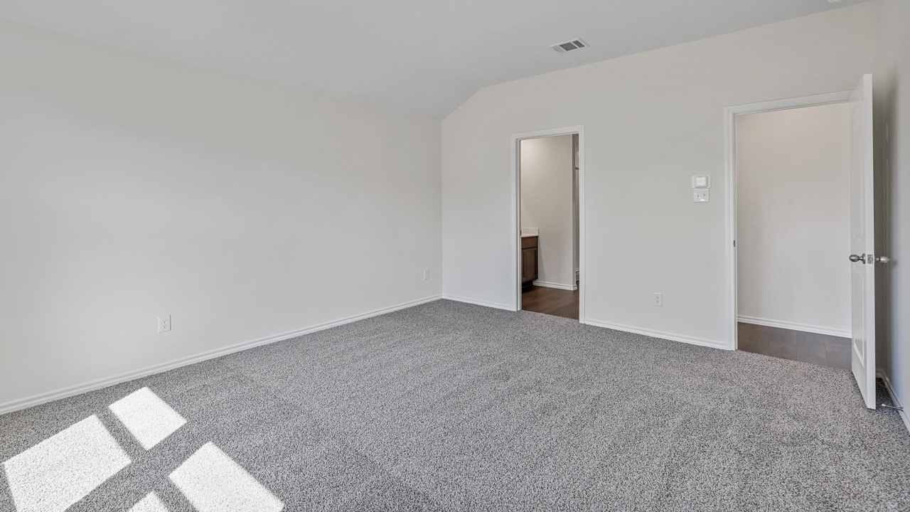 X30C Caroline Floorplan Elevation B Bedroom Gallery Image-Hanolley Hills in Sherman, TX