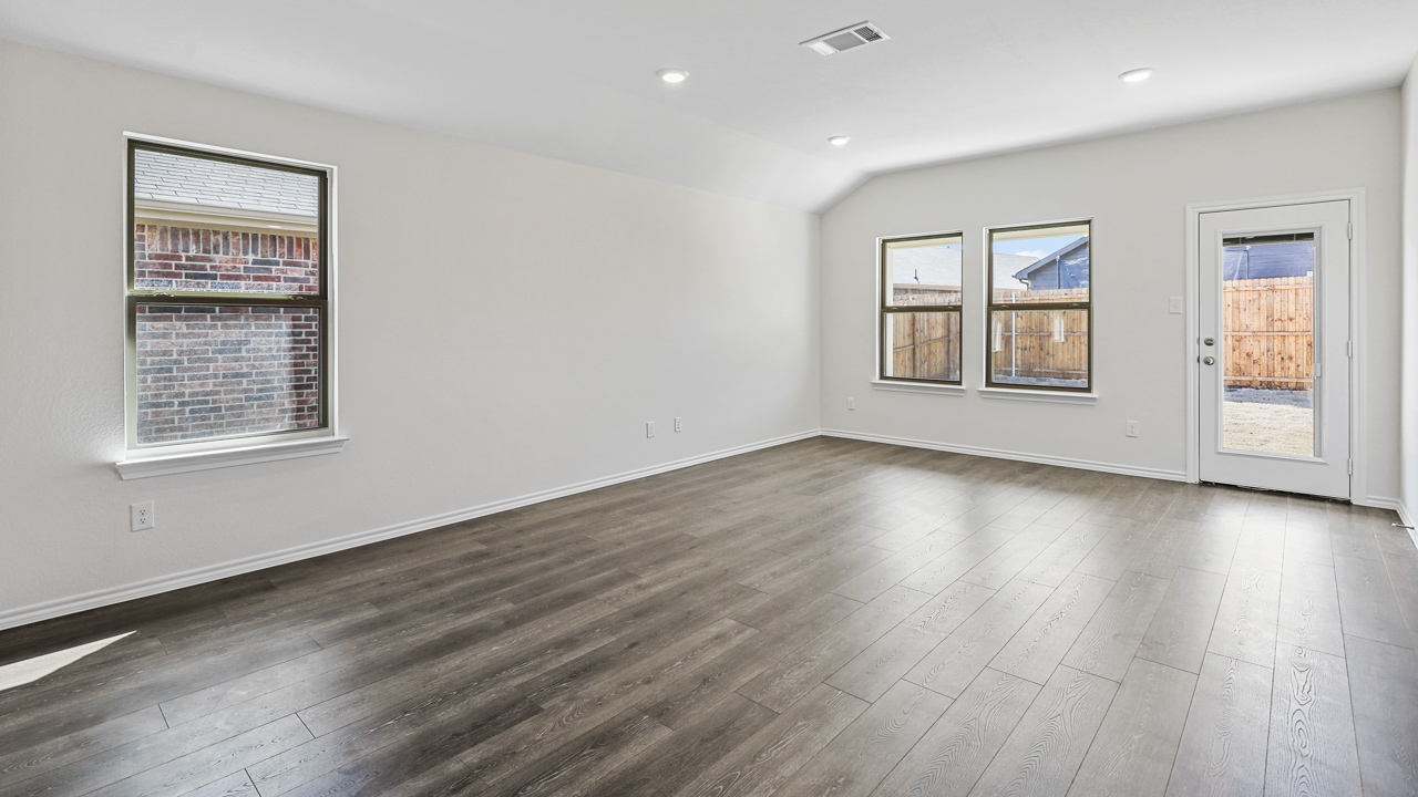 X30C Caroline Floorplan Elevation B Living Gallery Image-Hanolley Hills in Sherman, TX