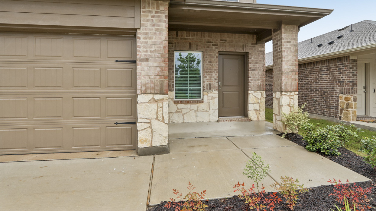 Florence Floorplan Elevation B Exterior Rendering - Hanolley Hills in Sherman, TX