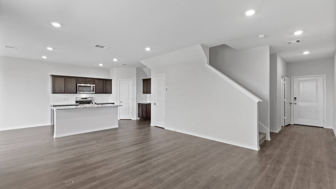 X30G Grace Floorplan Elevation B Kitchen Gallery Image-Hanolley Hills in Sherman, TX