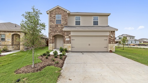 X30G Grace Floorplan Elevation B Exterior Gallery Image-Hanolley Hills in Sherman, TX
