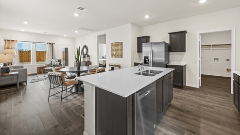 X30H Hanna Floorplan Elevation B Kitchen Gallery Image-Hanolley Hills in Sherman, TX