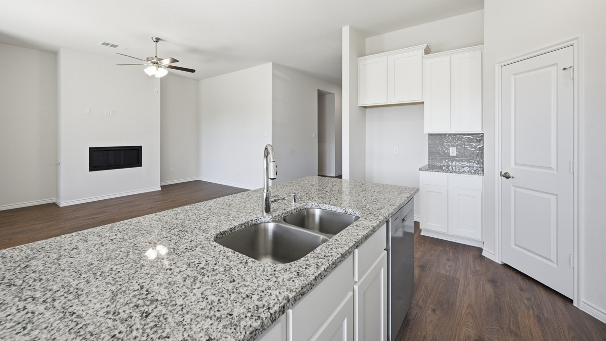 1829 Brookview Floorplan Elevation Y Kitchen Gallery Image - Morning Ridge in Princeton, TX