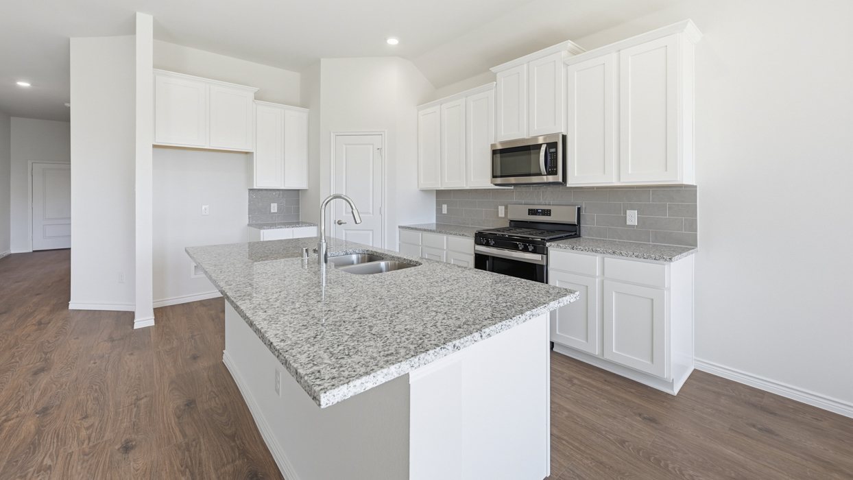 Brookview Floorplan Elevation Y Kitchen Gallery Image - Morning Ridge in Princeton, TX