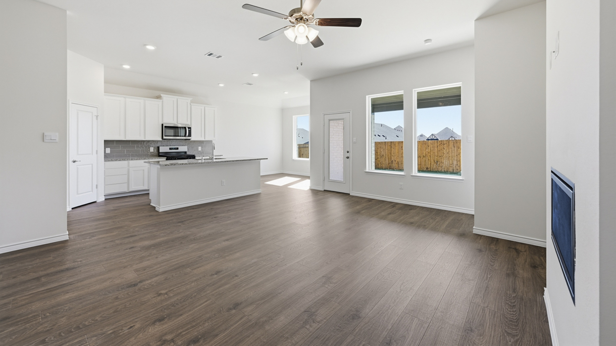 1829 Brookview Floorplan Elevation Y Kitchen Gallery Image - Morning Ridge in Princeton, TX