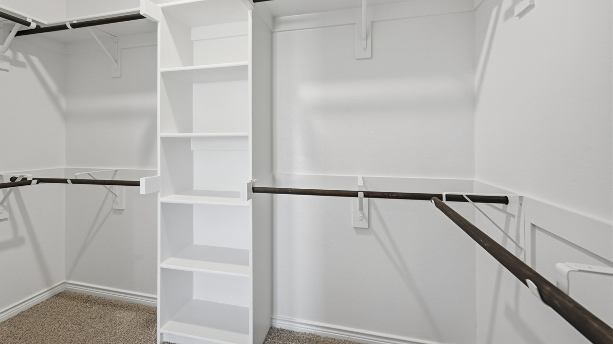 Brookview Floorplan Closet Gallery Image - Morning Ridge in Princeton, TX