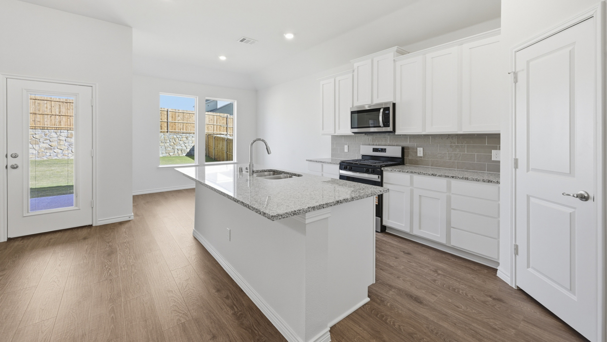 Brookview Floorplan Elevation W Living Gallery Image - Morning Ridge in Princeton, TX