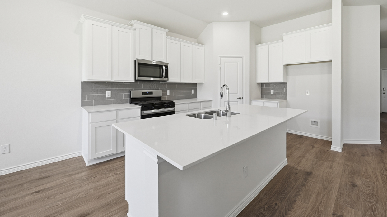 Brookview Floorplan Elevation W Kitchen Gallery Image - Morning Ridge in Princeton, TX