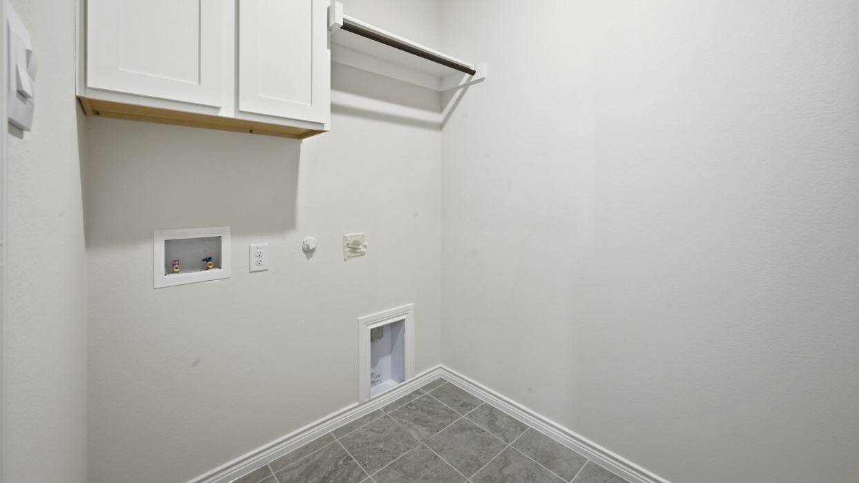 1829 Brookview Floorplan utility gallery image at Morning Ridge in Princeton TX