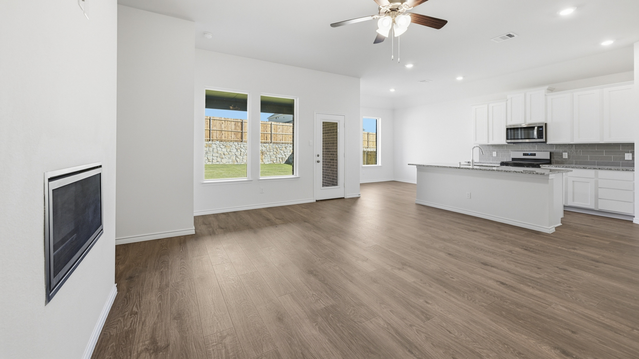 1829 Brookview Floorplan kitchen gallery image at Morning Ridge in Princeton TX