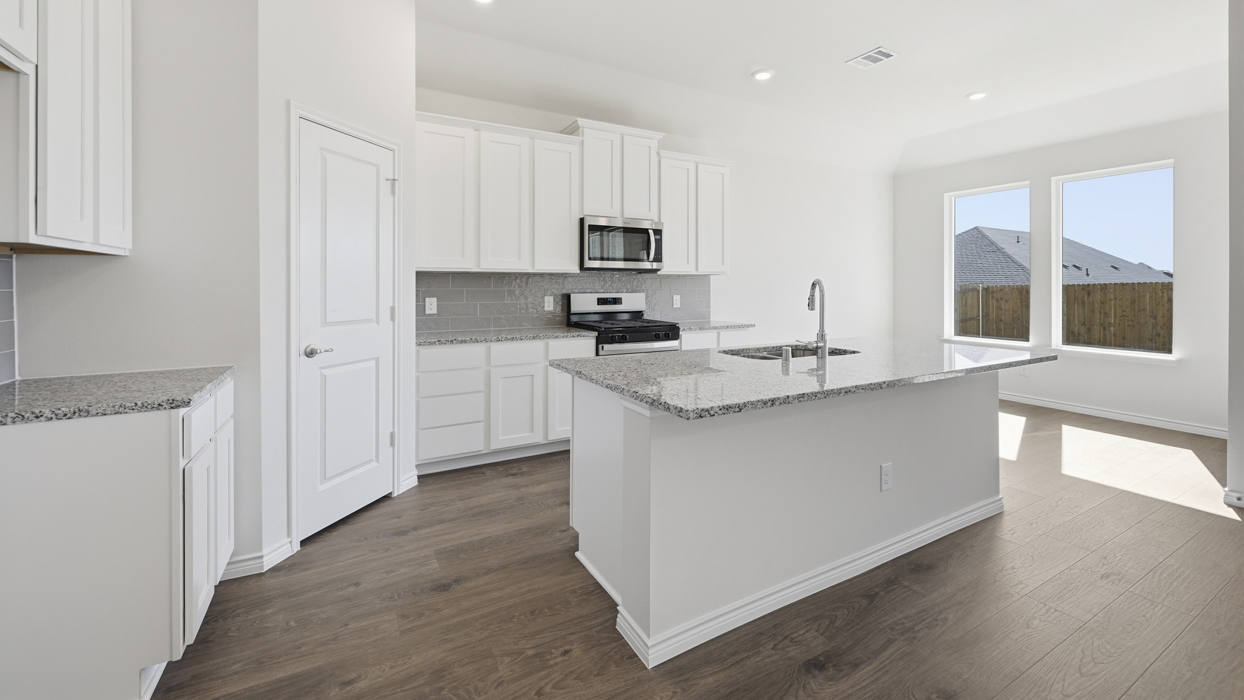 Brookview Floorplan Elevation Y Kitchen Gallery Image - Morning Ridge in Princeton, TX