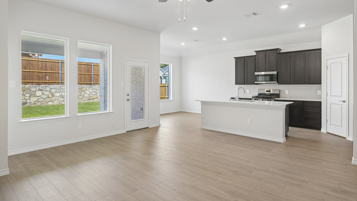 Brookview Floorplan Elevation Y Kitchen Gallery Image - Morning Ridge in Princeton, TX