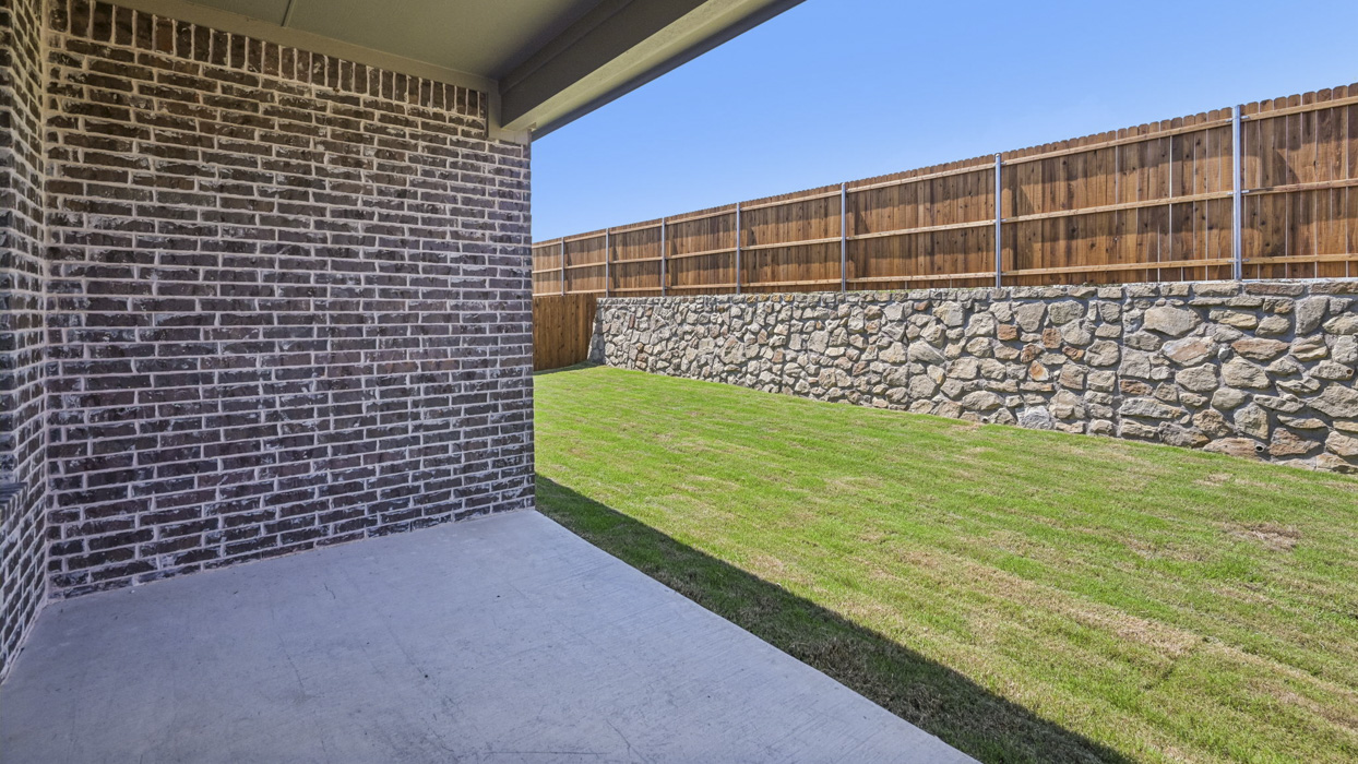 Aspen Floorplanbackyard Gallery Image - Morning Ridge in Princeton, TX
