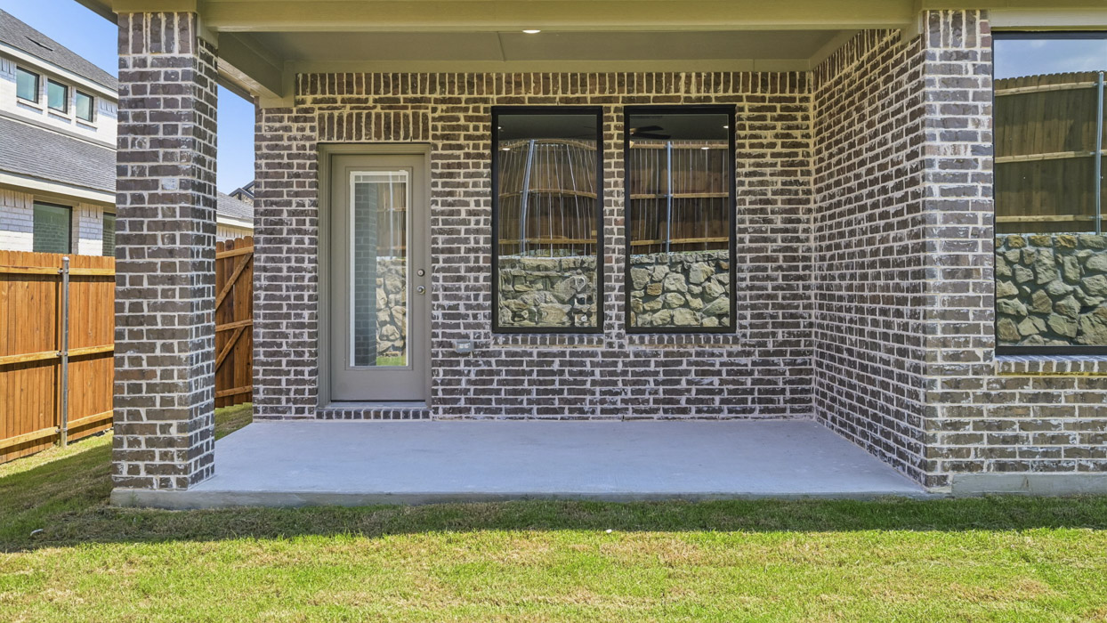Aspen Floorplanbackyard Gallery Image - Morning Ridge in Princeton, TX