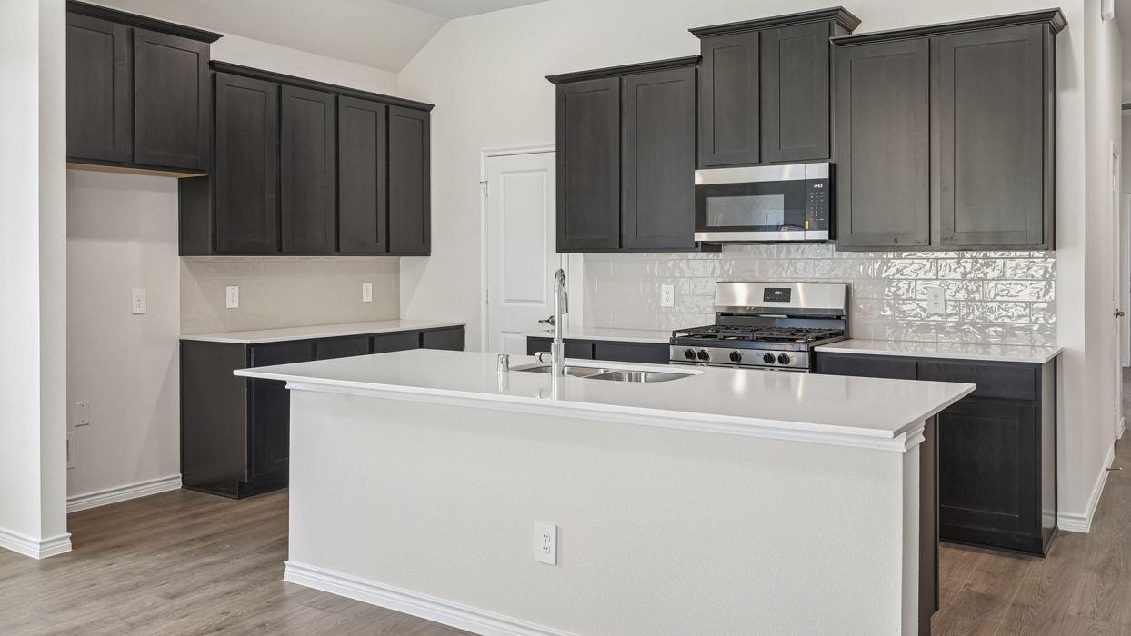 Aspen Floorplan Elevation W Kitchen Gallery Image - Morning Ridge in Princeton, TX