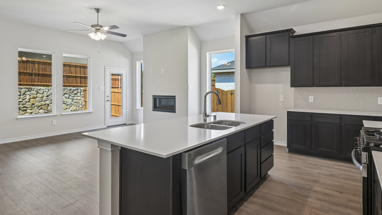 Aspen Floorplan Elevation W Kitchen Gallery Image - Morning Ridge in Princeton, TX