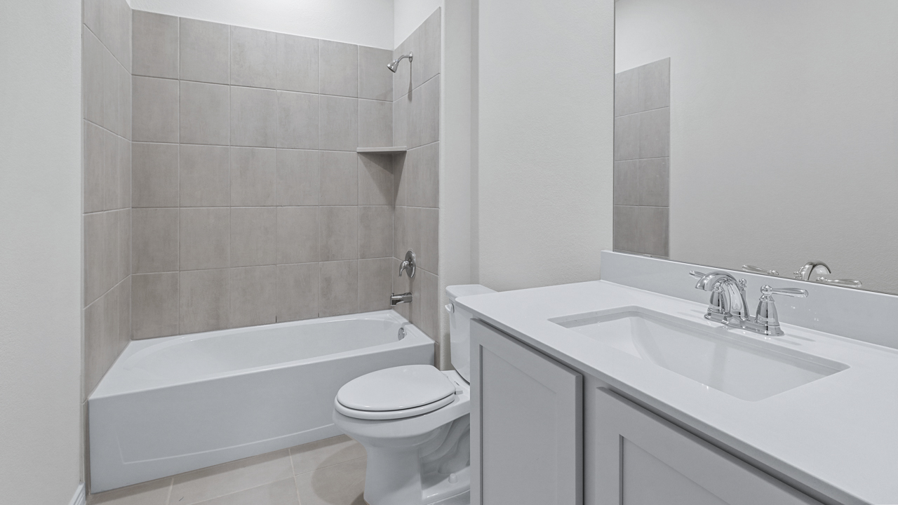 Aspen Floorplan Elevation W Bathroom Gallery Image - Morning Ridge in Princeton, TX