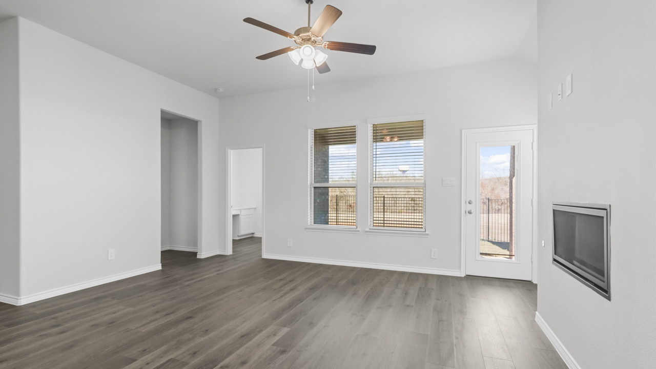 Aspen Floorplan Elevation W Living Gallery Image - Morning Ridge in Princeton, TX