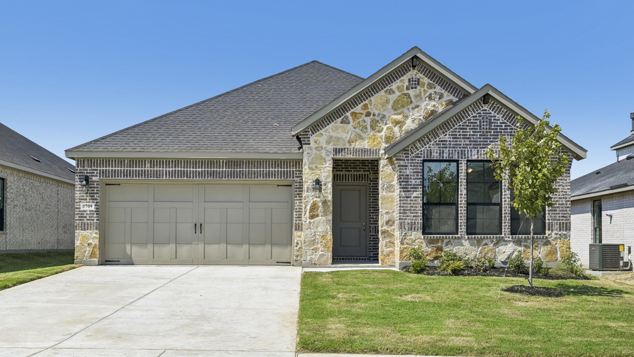 2025 Aspen Floorplan Elevation W Rendering-Morning Ridge in Princeton, TX