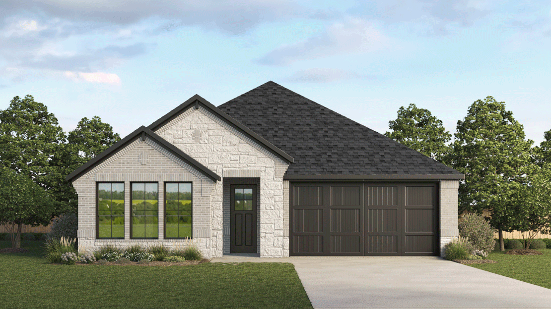 2025 Aspen Floorplan Elevation W Rendering-Morning Ridge in Princeton, TX