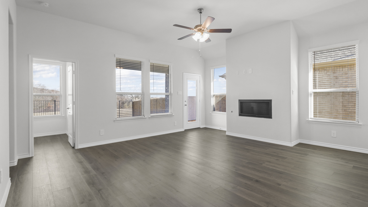 2025 Aspen Floorplan Elevation Y Living Gallery Image-Morning Ridge in Princeton, TX