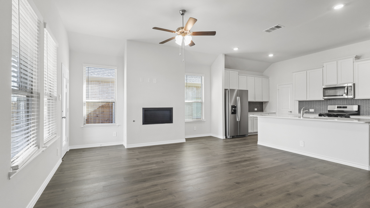 2025 Aspen Floorplan Elevation Y Living Gallery Image-Morning Ridge in Princeton, TX