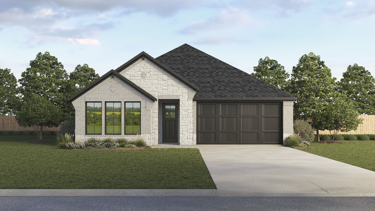 2025 Aspen Floorplan Elevation W Rendering-Morning Ridge in Princeton, TX
