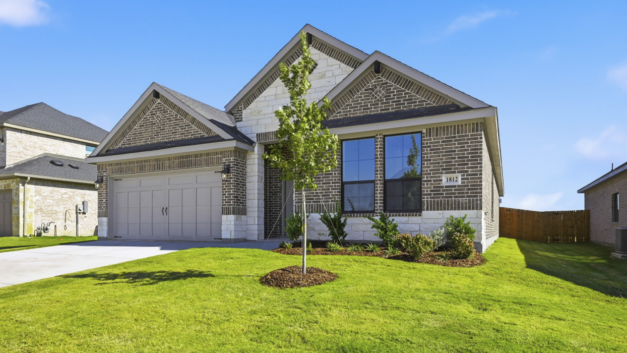 Hamilton Floorplan Exterior Gallery Image - Morning Ridge in Princeton, TX