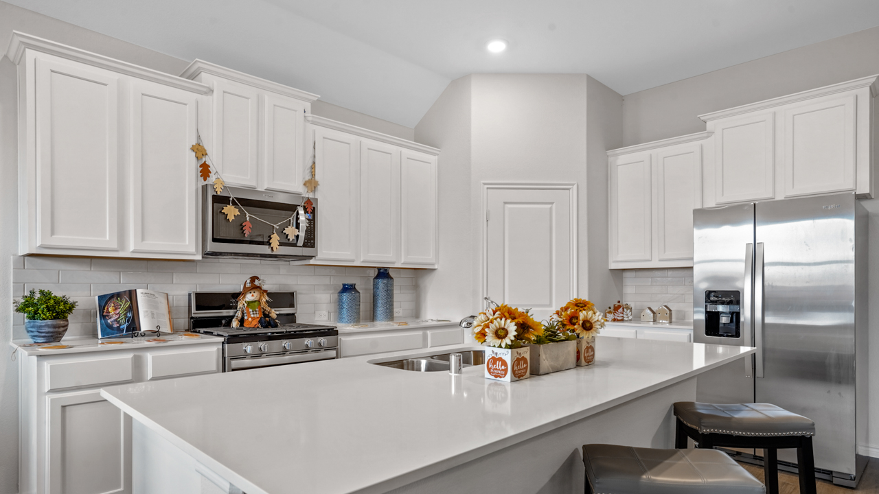 Galena Floorplan Elevation W Kitchen Gallery Image - Morning Ridge in Princeton, TX