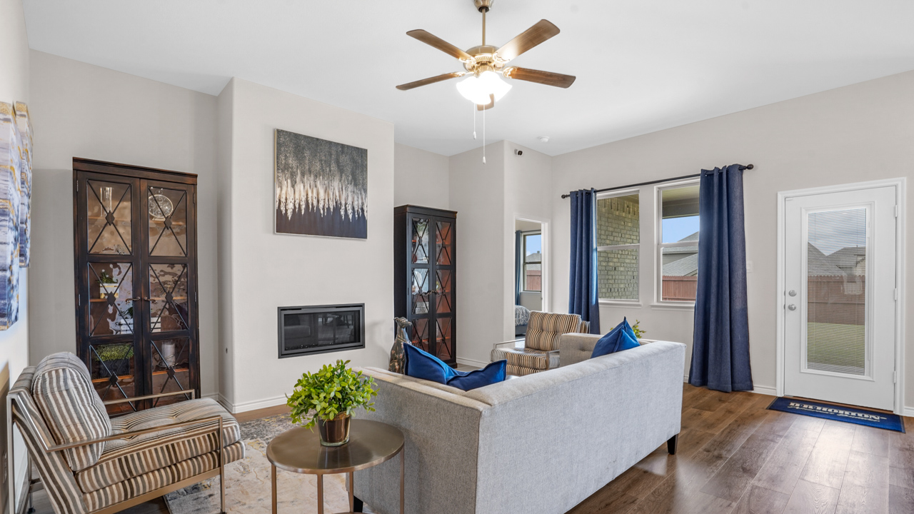 Galena Floorplan Elevation W Living Gallery Image - Morning Ridge in Princeton, TX