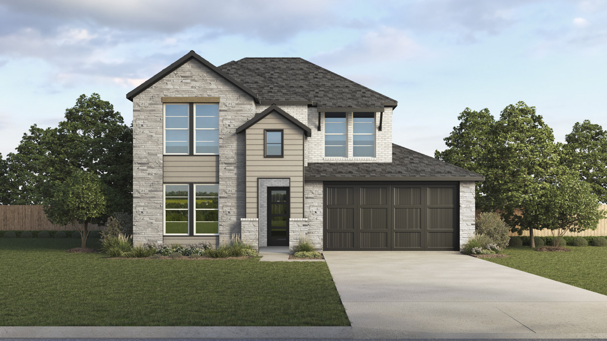 2329 Galena Elevation Y Rendering -Morning Ridge in Princeton, TX