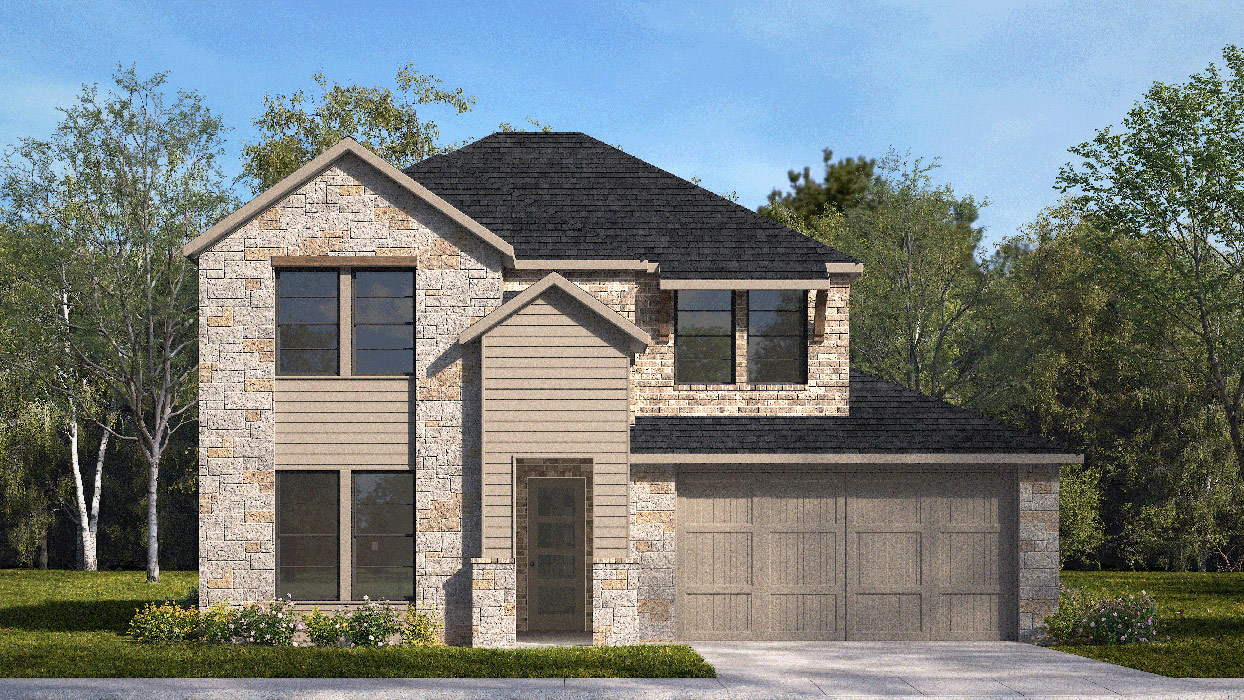 2329 Galena Elevation Y Rendering -Morning Ridge in Princeton, TX