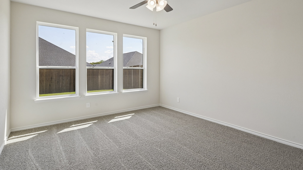Rosebud Floorplan Bedroom gallery Image - Morning Ridge in Princeton, TX