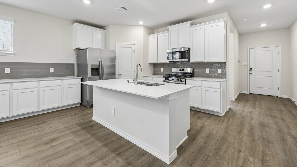 Oakridge Floorplan Elevation Y Kitchen Gallery Image - Morning Ridge in Princeton, TX