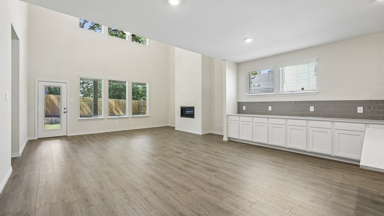 Oakridge Floorplan Elevation Y Living Gallery Image - Morning Ridge in Princeton, TX