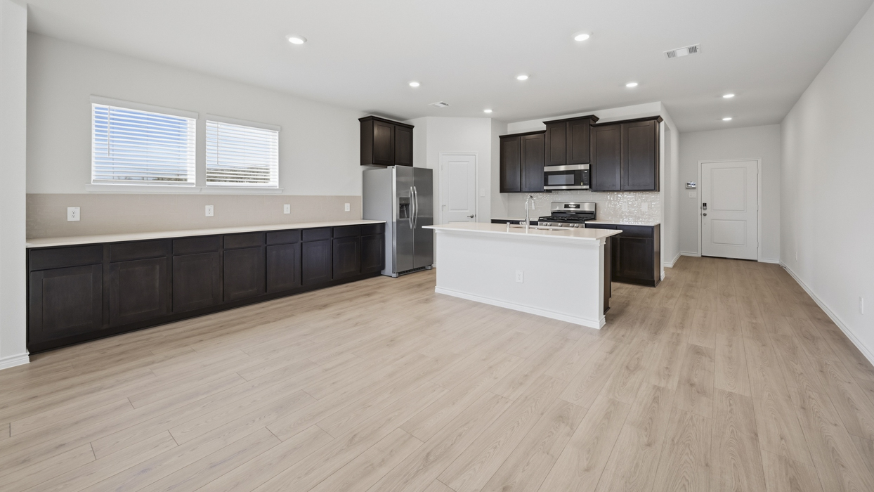 Oakridge Floorplan Elevation Y Kitchen Gallery Image - Morning Ridge in Princeton, TX