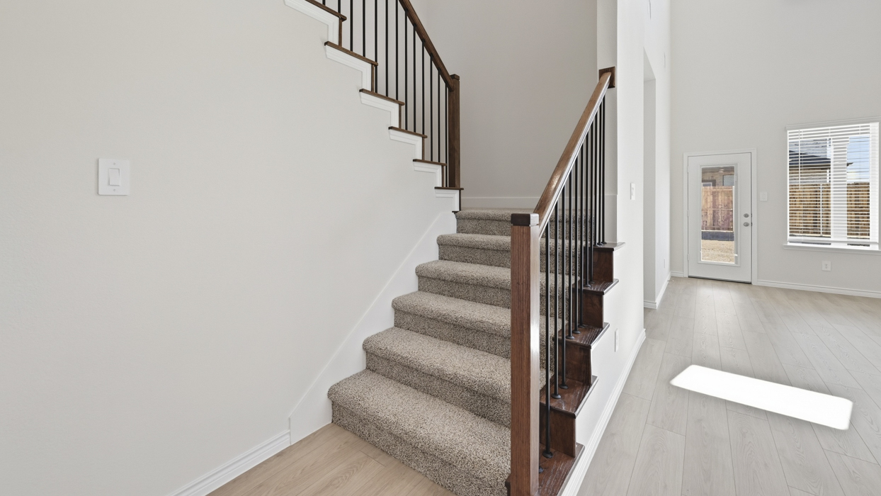 2733 Oakridge Floorplan Stairs Gallery Image-Morning Ridge in Princeton, TX