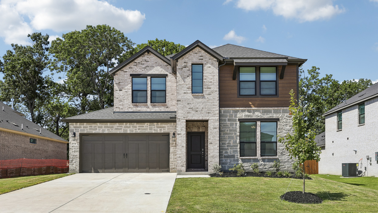 2733 Oakridge Floorplan Elevation Y Gallery Image - Morning Ridge in Princeton, TX