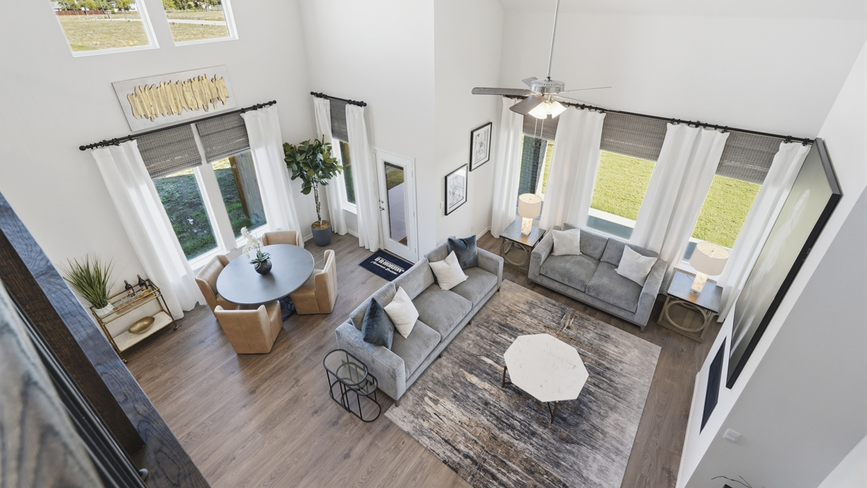 Englewood Floorplan Elevation W Living Gallery Image - Morning Ridge in Princeton, TX