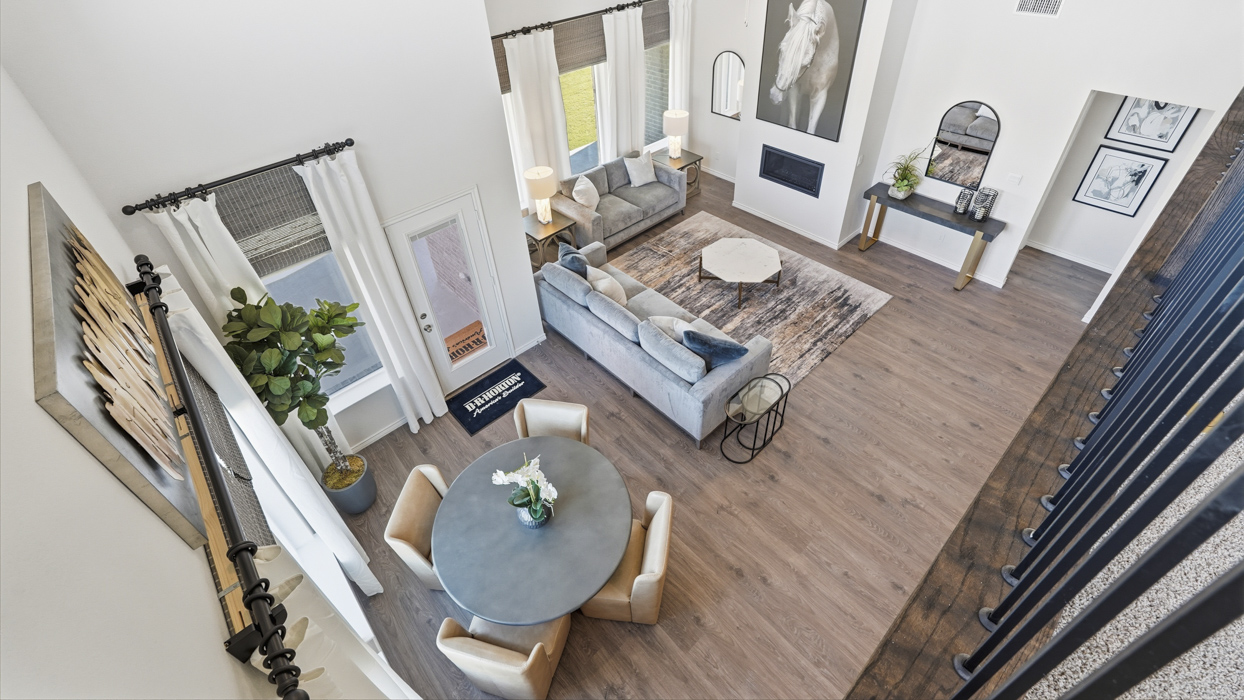 Englewood Floorplan Living Gallery Image-Morning Ridge in Princeton, TX