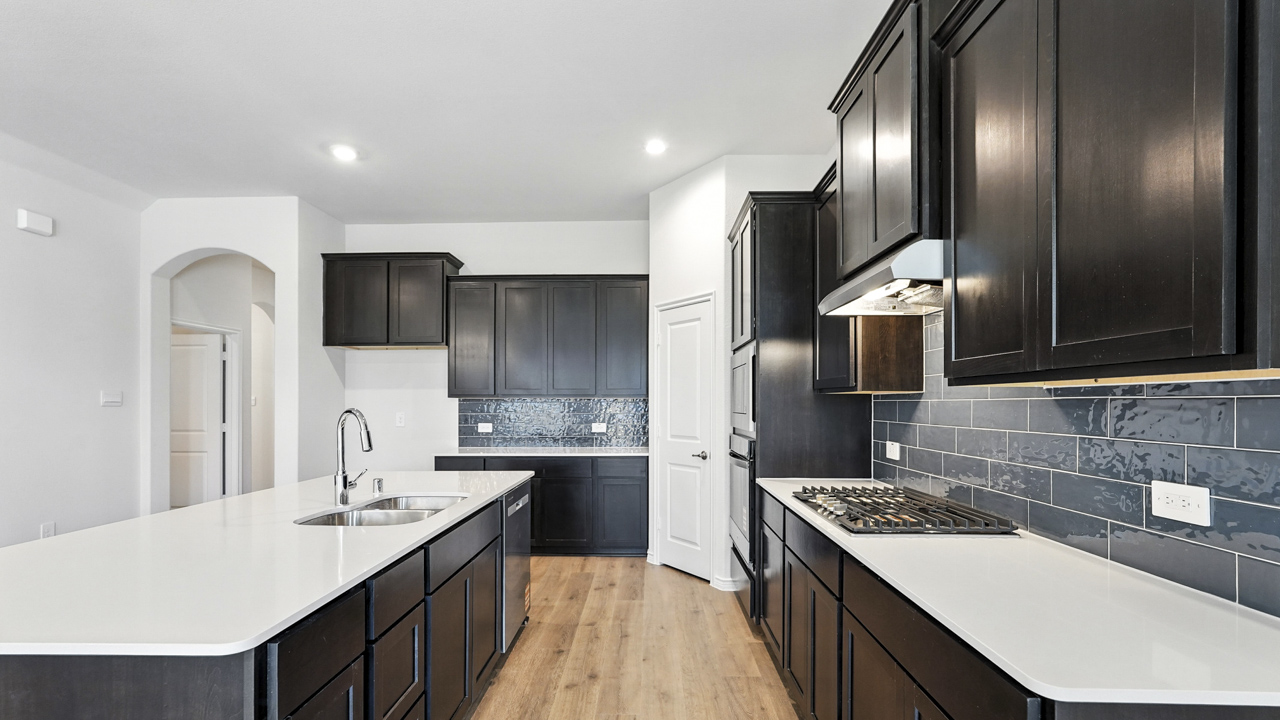 Ivery Floorplan Elevation F Kitchen Gallery Image - Morning Ridge in Princeton, TX