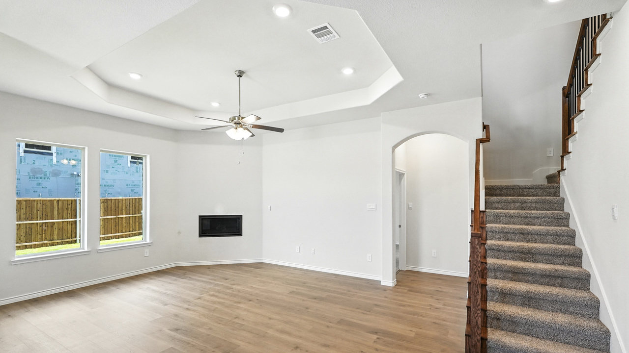 Ivery Floorplan Elevation F Living Gallery Image - Morning Ridge in Princeton, TX