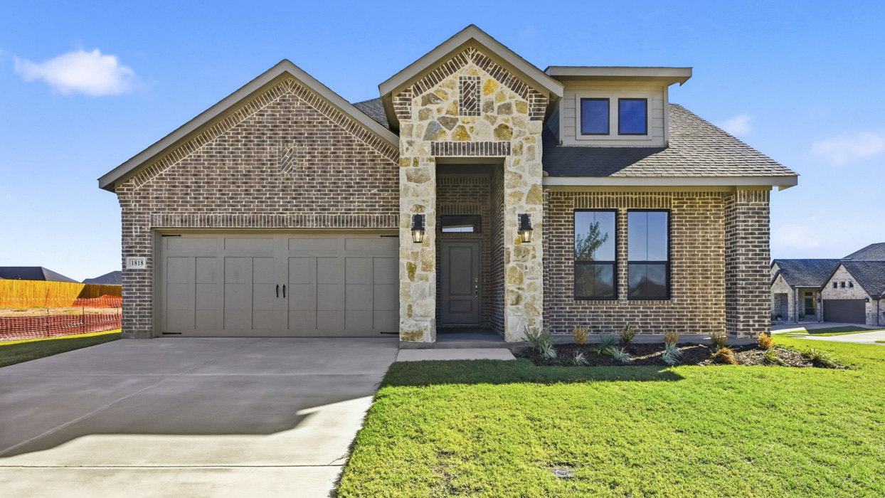Ivery Floorplan Elevation F Exterior Gallery Image - Morning Ridge in Princeton, TX