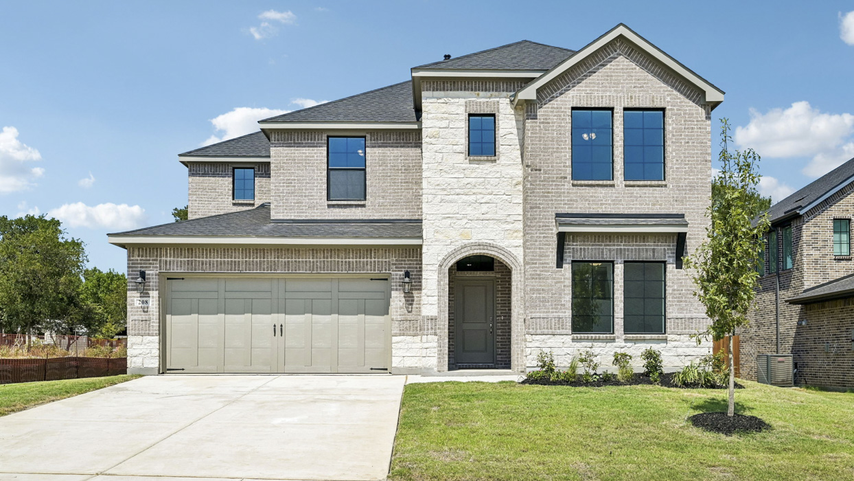 Evergreen Floorplan Elevation F Exterior Gallery Image - Morning Ridge in Princeton, TX
