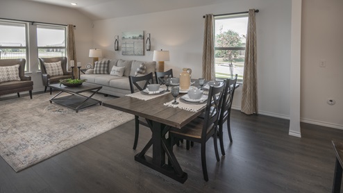 Breakfast Nook for 3001 Lakewood Lane X40E B V3 at Verandah in Royse City Tx